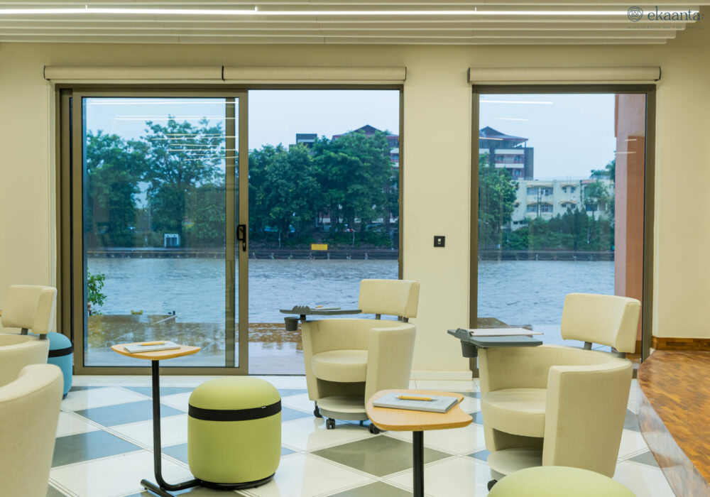 Academic Area Side Ghaat View